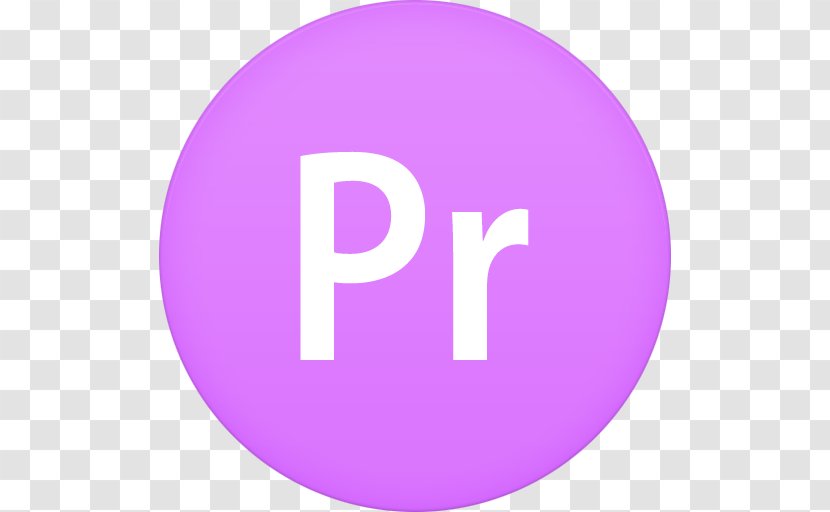Pink Purple Text Symbol - Adobe Encore - Premiere Transparent PNG
