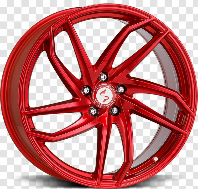 Alloy Wheel Car Spoke Tire Transparent PNG