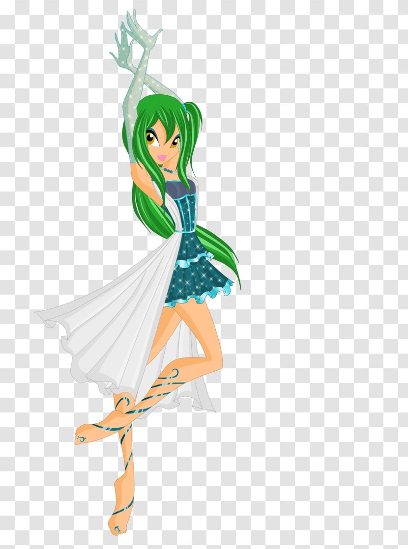 Illustration Animated Cartoon Fairy Figurine - Frame Transparent PNG