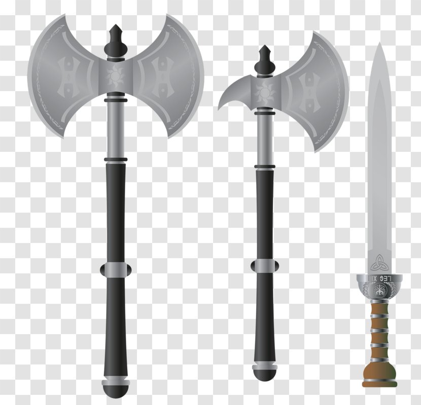 Weapon Axe Tomahawk - Sword And Ax Transparent PNG