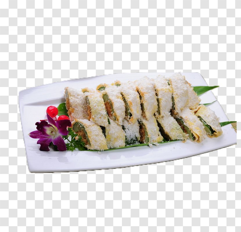 Asian Cuisine Chinese Cucumber Melon - Comfort Food - Shengxia Qing Roll Pictures Transparent PNG