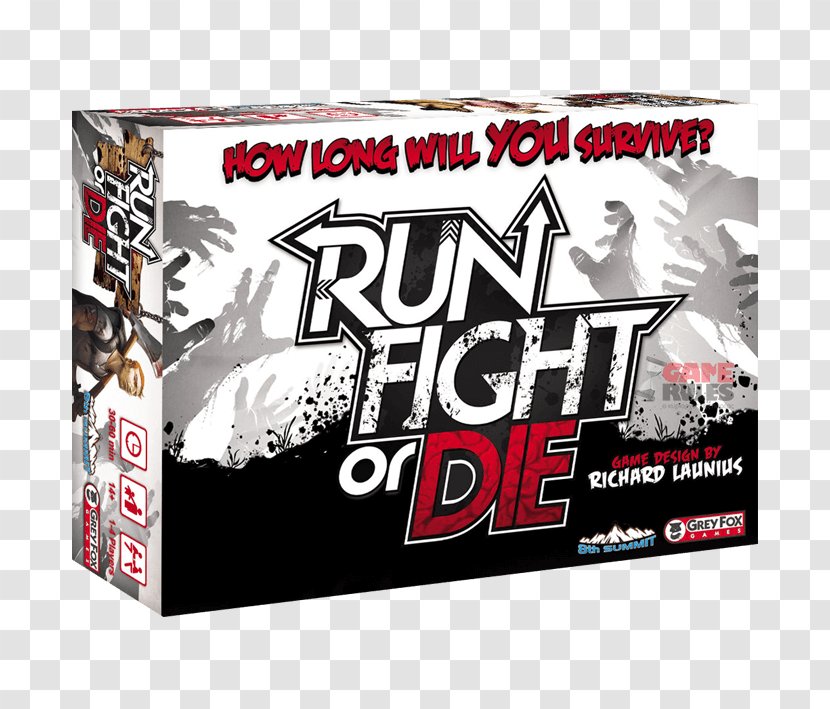 Run, Fight Or Die Board Game Dice 8th Summit RUN, Fight, - Playing Card - Games Run It Transparent PNG