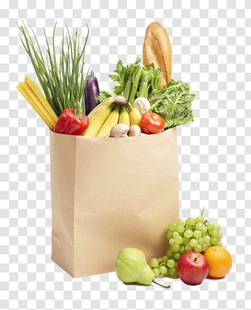 Air Fryer Pressure Cooking Recipe Food - Garnish - The Fruit And Vegetables In Shopping Bag Transparent PNG