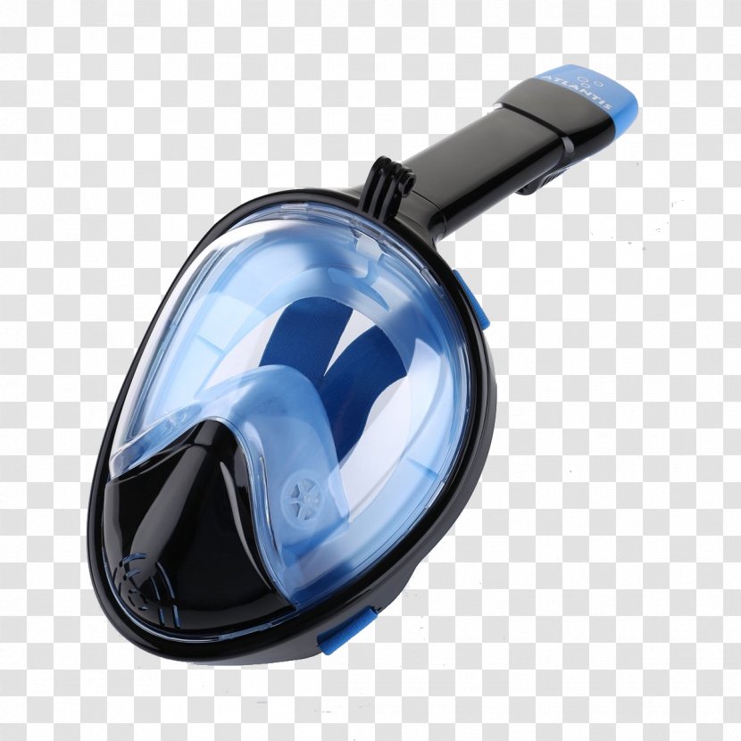 Diving & Snorkeling Masks Full Face Mask Aeratore Goggles - Scuba Transparent PNG