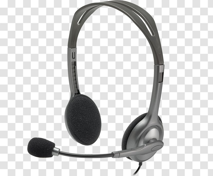 Noise-canceling Microphone Noise-cancelling Headphones Logitech H111 - H151 Transparent PNG
