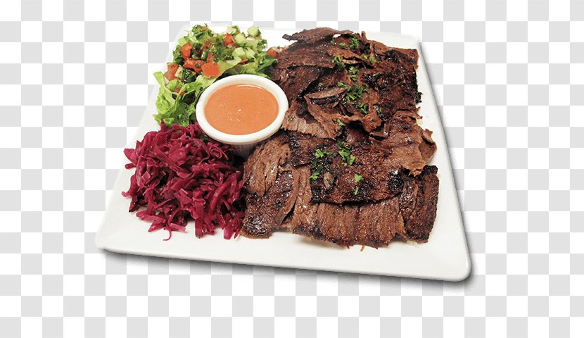 Short Ribs Roast Beef Flat Iron Steak Asian Cuisine Meat Chop - Mediterranean Transparent PNG