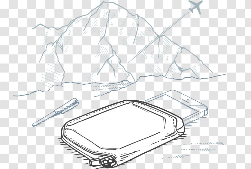 Car Paper Sketch Transparent PNG