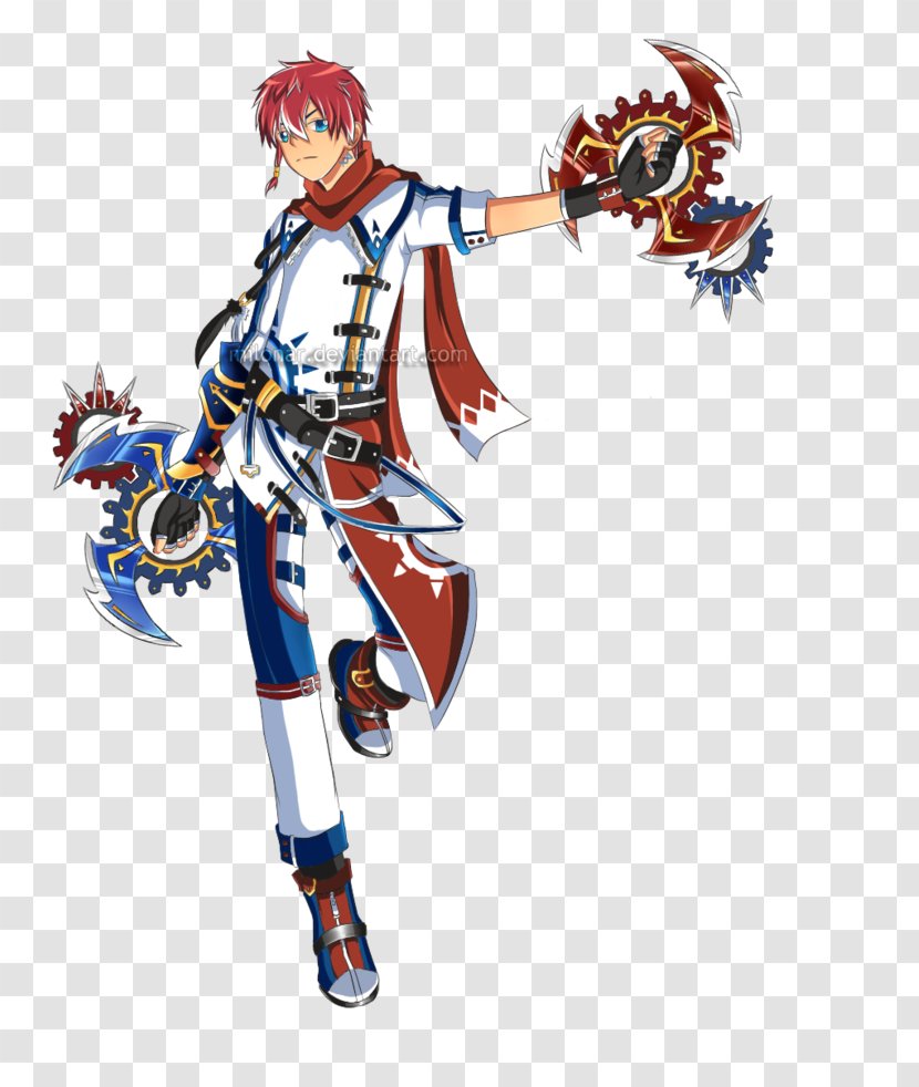 Elsword Character Elesis DeviantArt - Flower - Frame Transparent PNG