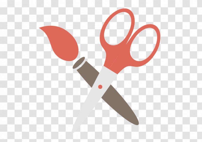 Scissors Logo Font Transparent PNG