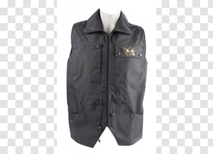 Police Dog Gilets Waistcoat Jacket - Collar - Sports Vest Transparent PNG