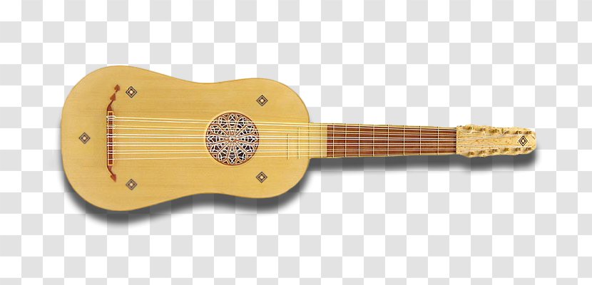 Cuatro Ukulele Acoustic Guitar Tiple Acoustic-electric - Watercolor Transparent PNG