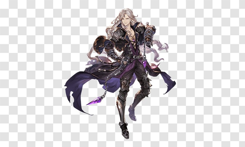 Granblue Fantasy Rage Of Bahamut Cygames Character - Blue Crescent Transparent PNG