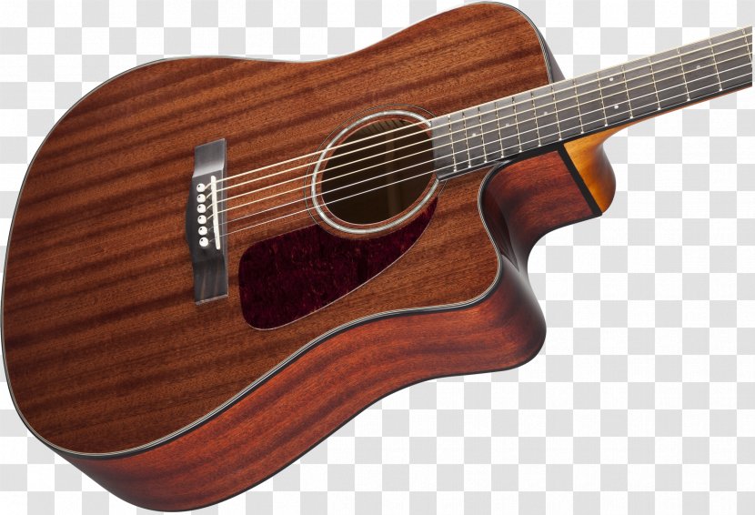 Fender Telecaster CD-140SCE Acoustic-Electric Guitar CD-140S Acoustic - Tree - Mahogany Transparent PNG