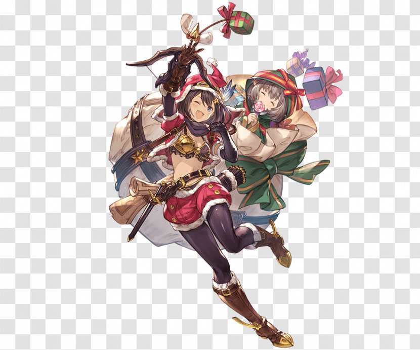 Granblue Fantasy Character Cygames Christmas Day GameWith Transparent PNG