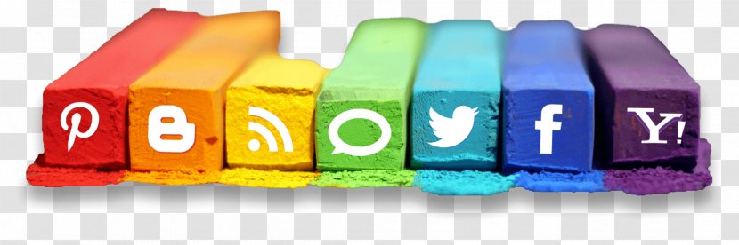 Social Media Marketing Mass Business - Colorful Transparent PNG