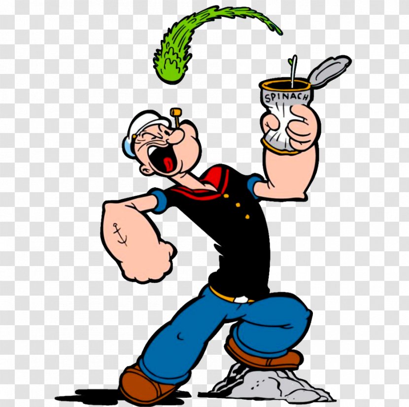Popeye: Rush For Spinach Bluto Poopdeck Pappy Olive Oyl - Cartoon - Brutus Popeye Transparent PNG