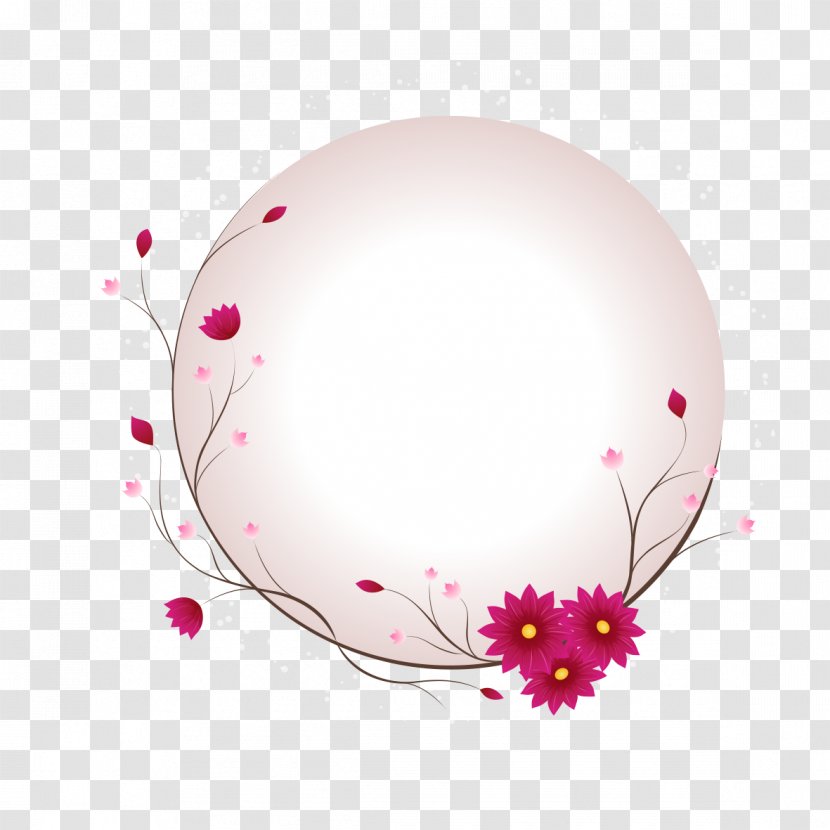 Circle Clip Art - Raster Graphics - Flower Creative Design Transparent PNG
