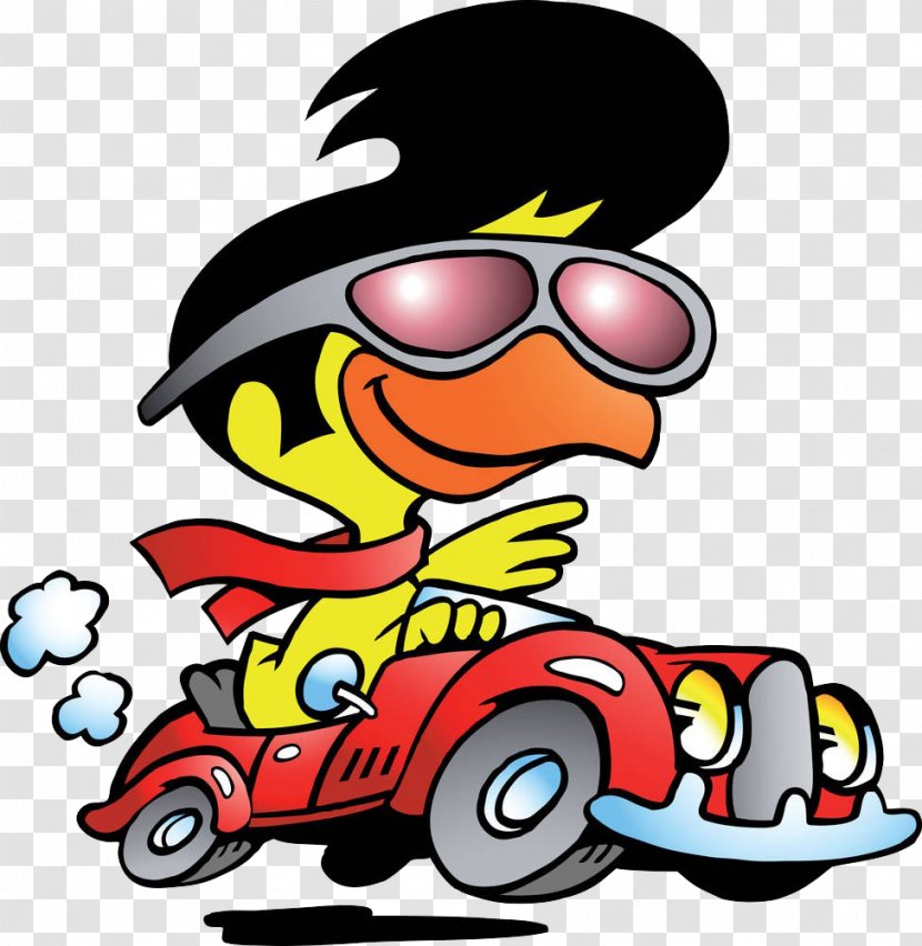 Chicken Sports Car Driving - Vehicle - Raven Learn To Drive Transparent PNG