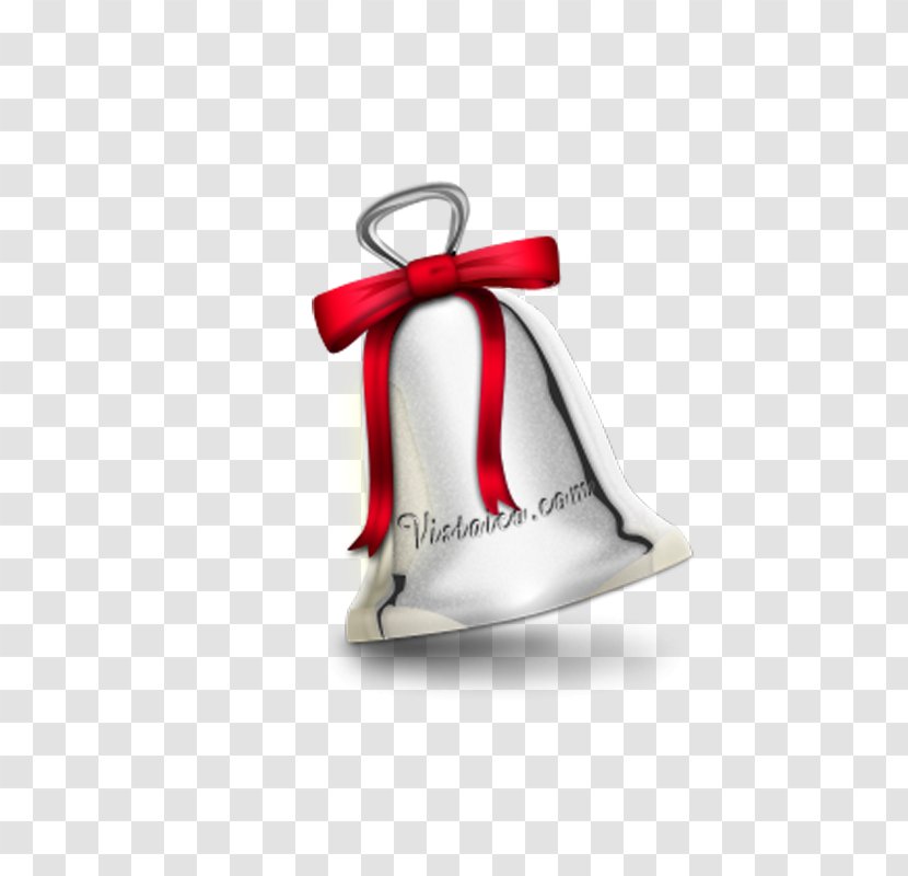 Bell Christmas Clip Art - Silver Transparent PNG