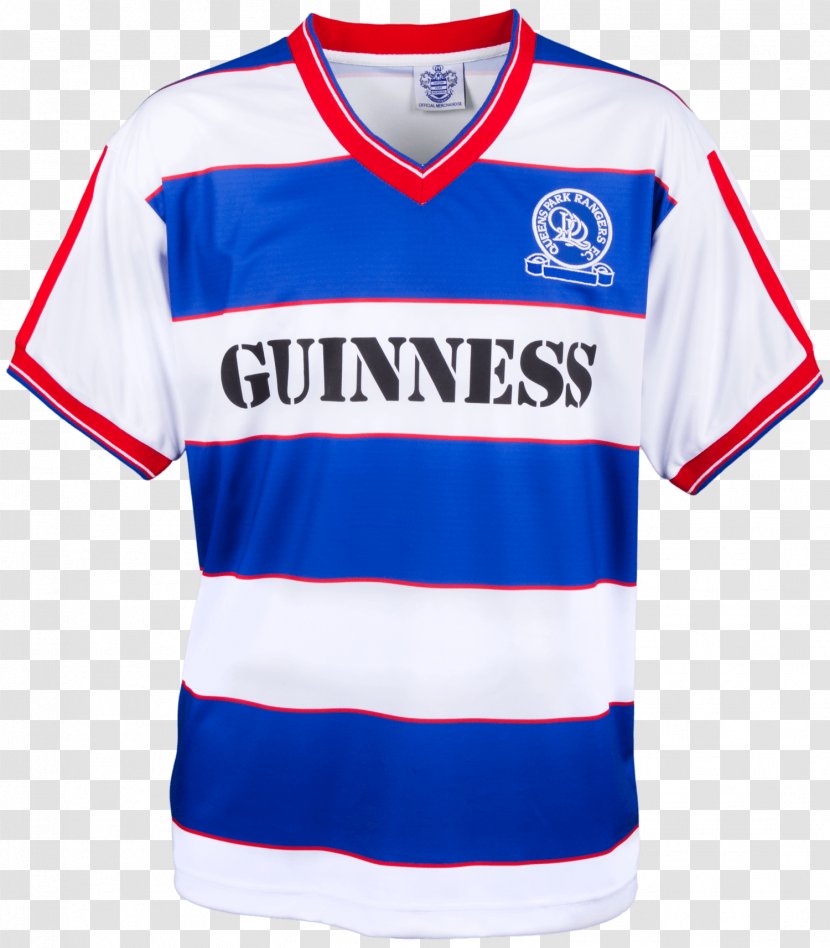 T-shirt Guinness Queens Park Rangers F.C. Jersey - Top Transparent PNG