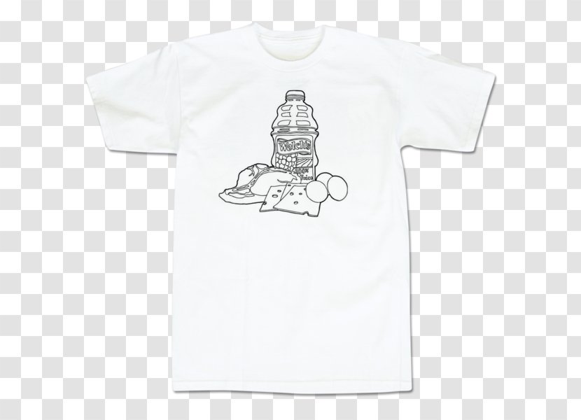 T-shirt Sleeve Outerwear Neck Font - T Shirt - T-bone Steak Transparent PNG