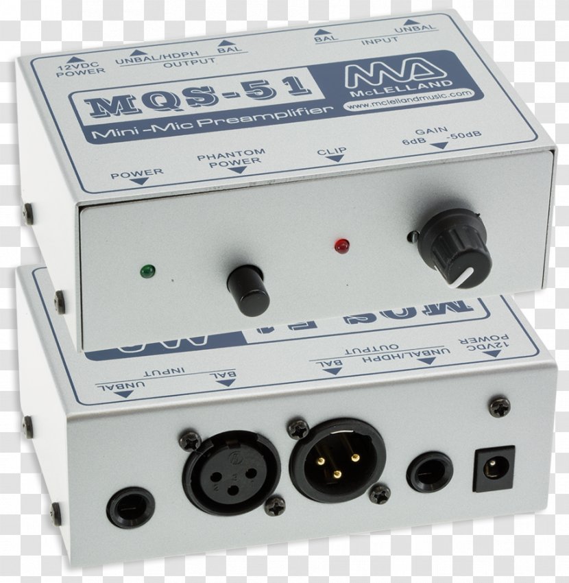 Microphone Preamplifier Audio Power Amplifier - Dick Smith Transparent PNG
