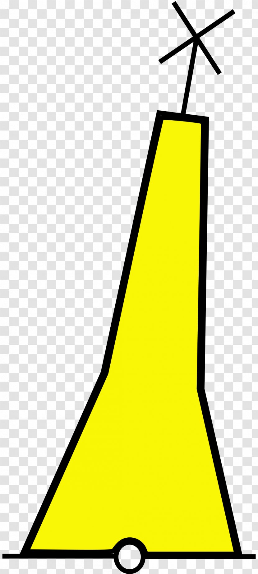 Buoy Safe Water Mark Cardinal Clip Art - Triangle Transparent PNG