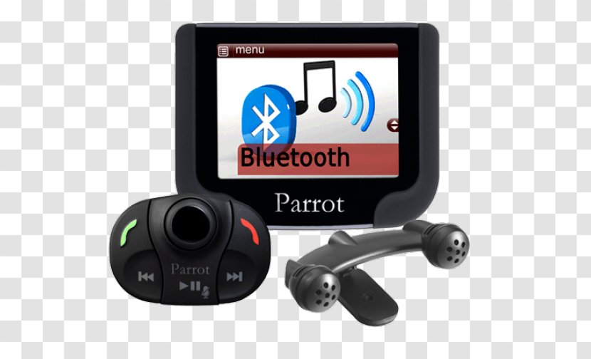 Handsfree Parrot Telephone IPhone Bluetooth - Wireless Transparent PNG
