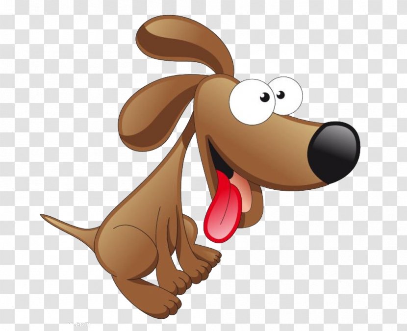 Dachshund Puppy Cartoon Clip Art - Character - Cute Dog Transparent PNG
