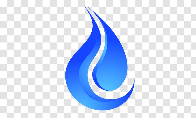 Picsart Logo - Water - Symbol Electric Blue Transparent PNG