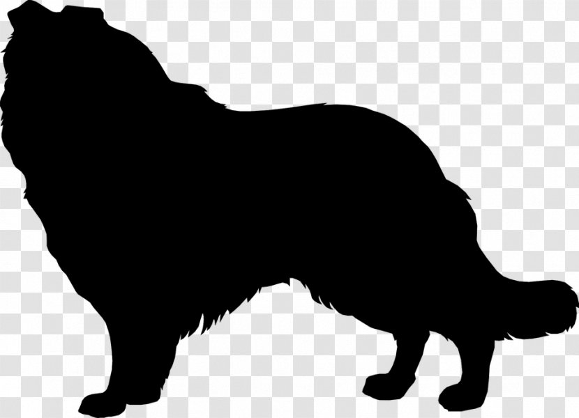 Rough Collie Border Smooth Silhouette Clip Art - Fauna Transparent PNG
