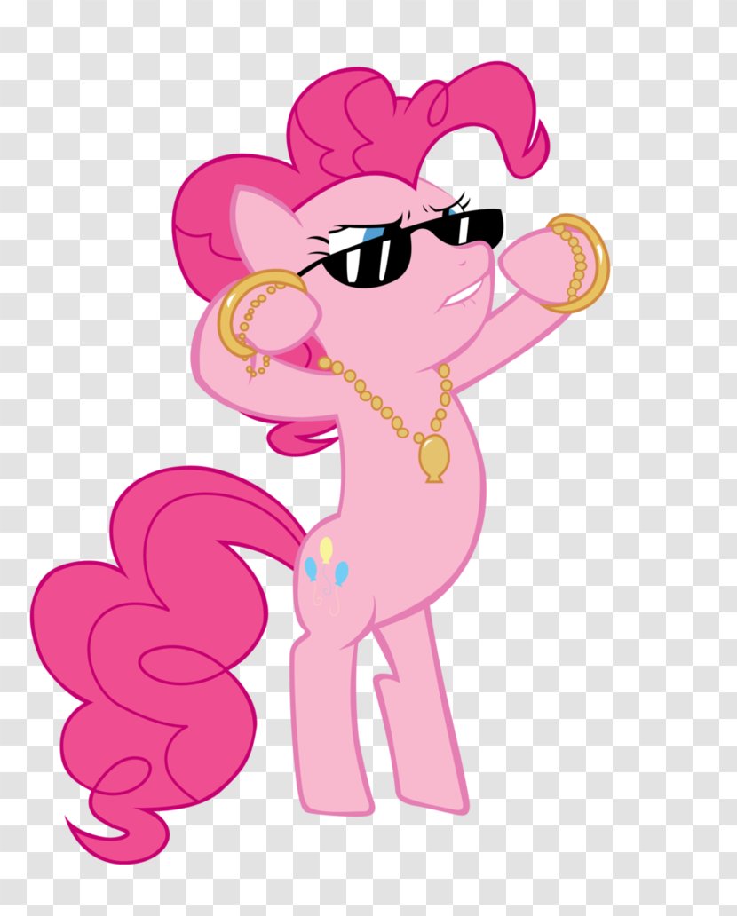 Pinkie Pie Pony Rarity Fluttershy Applejack - Flower - Swag Transparent PNG