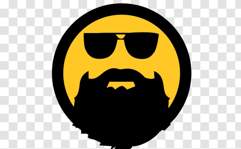 Sticker Decal Beard Clip Art Moustache - Yellow Transparent PNG