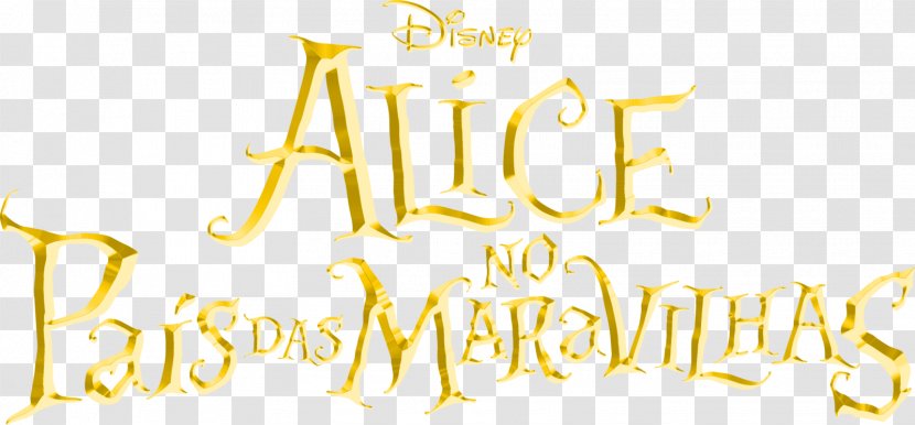 Alice's Adventures In Wonderland Logo Alice - Walt Disney Company Transparent PNG