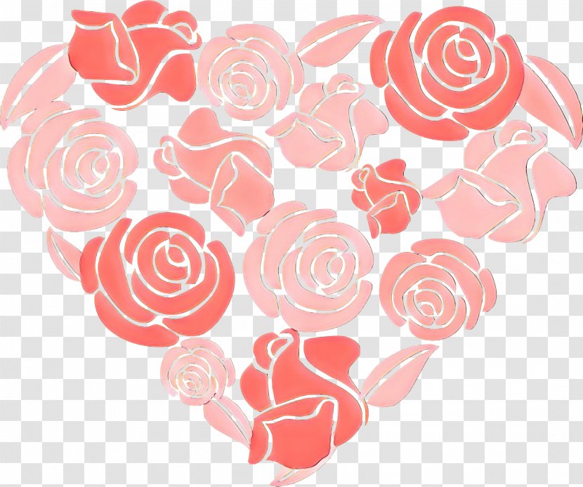 Clip Art Rose Free Content Heart - Flower - Pink Transparent PNG
