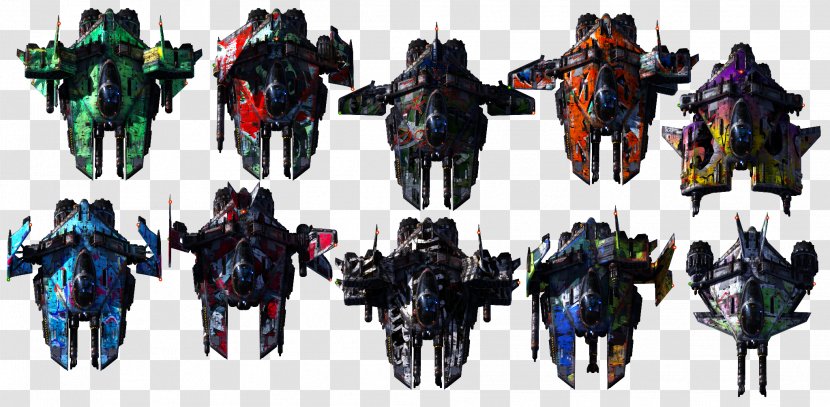 Sprite Asteroids Space Shuttle Story Alien Bomber Spacecraft - Low Poly - Craft Transparent PNG