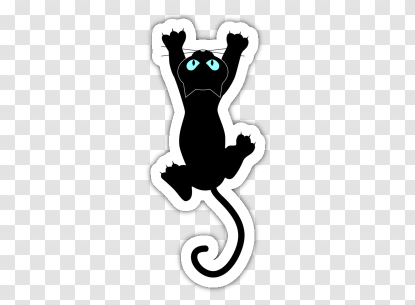 Black Cat Transparent PNG