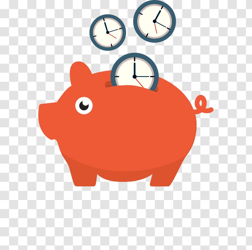 Saving Piggy Bank Time Value Of Money - Management Transparent PNG