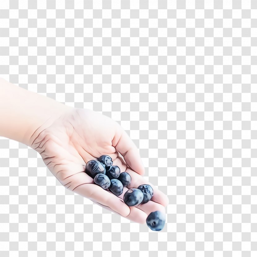 Skin Hand Fruit Finger Berry - Blueberry - Nail Superfood Transparent PNG