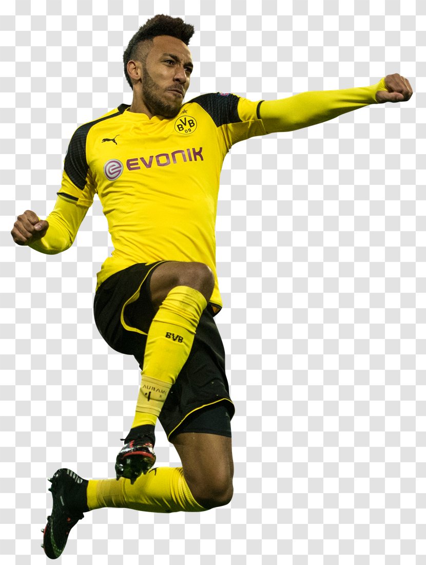 Pierre-Emerick Aubameyang Borussia Dortmund Gabon National Football Team Player - Shinji Kagawa Transparent PNG