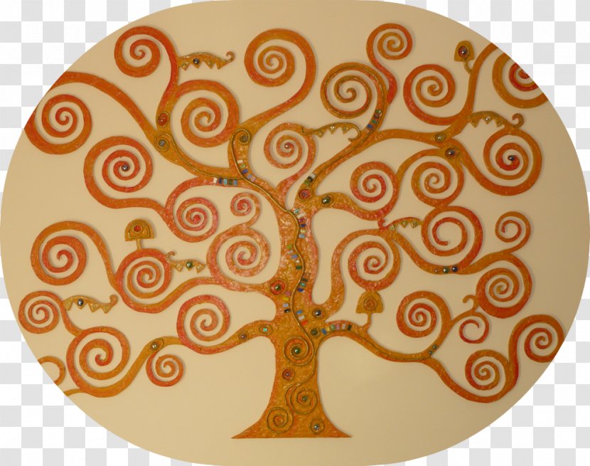Wall Decal The Tree Of Life, Stoclet Frieze Sticker Mural - Arredamento Transparent PNG