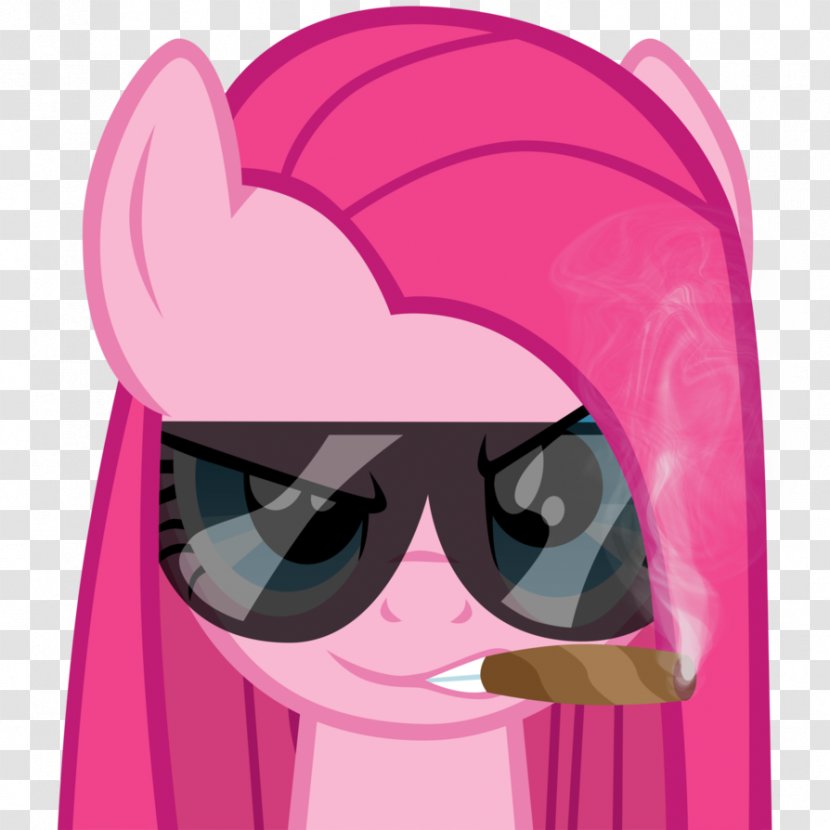 Pinkie Pie Cigar Parental Glideance Forever Filly Character - Frame - Wallpaper Transparent PNG