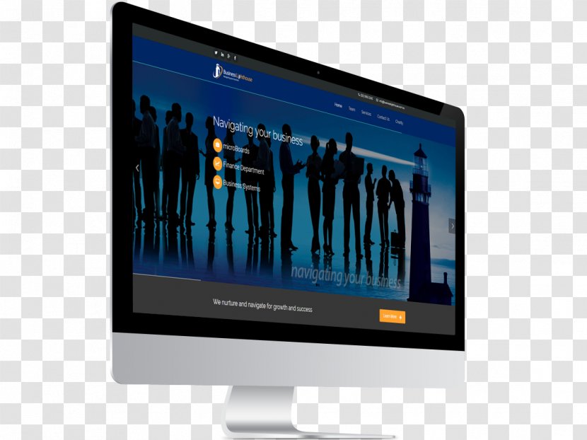 Business Lighthouse Management Computer Monitors - Brand Transparent PNG