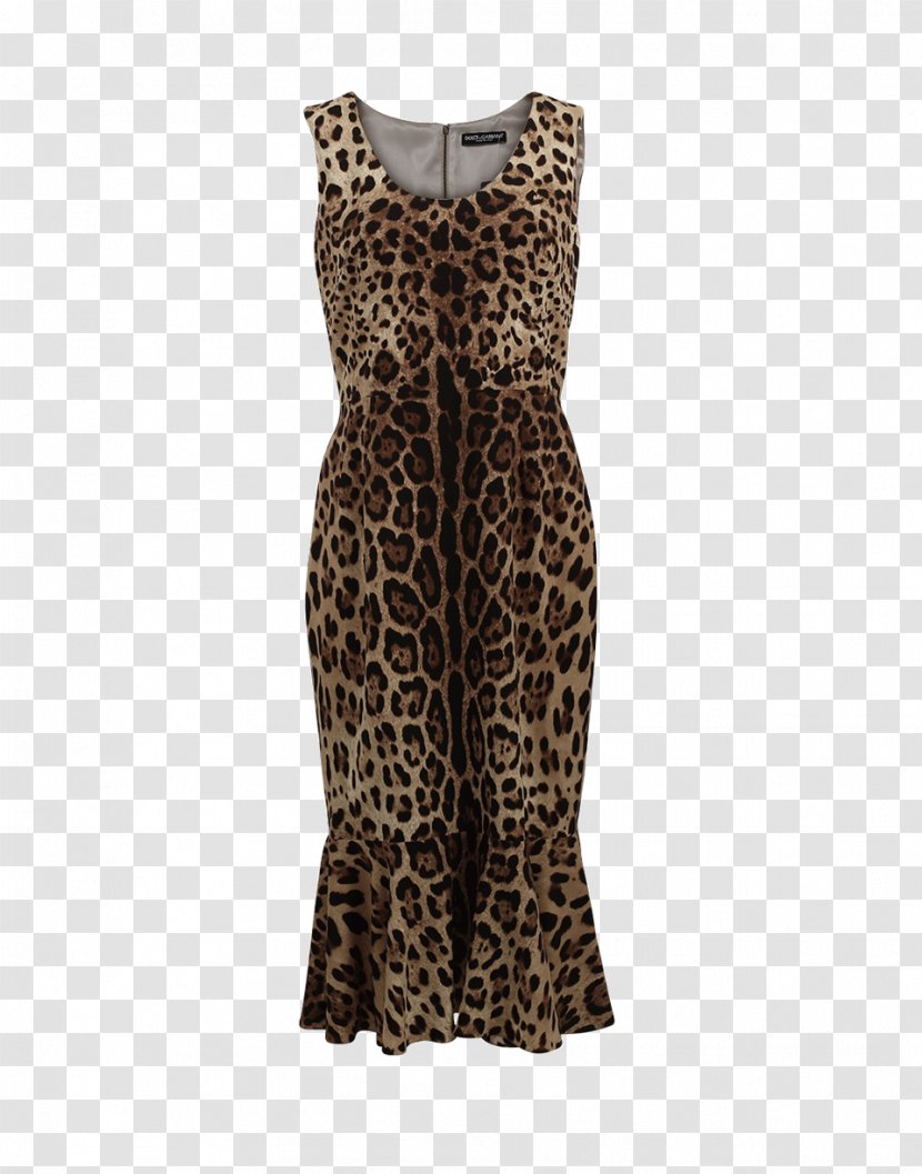 Leopard Animal Print Dress Sleeve Shoulder Strap - Clothing Transparent PNG