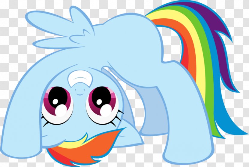 Rainbow Dash Rarity My Little Pony - Cartoon Transparent PNG