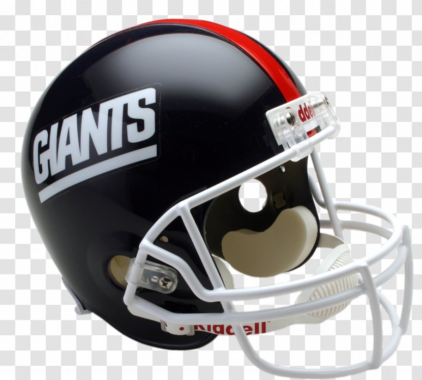 New York Giants NFL American Football Helmets Riddell - Protective Equipment In Gridiron Transparent PNG