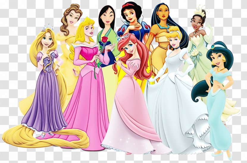 Rapunzel Princess Aurora Giselle Ariel Jasmine - Snow White Transparent PNG