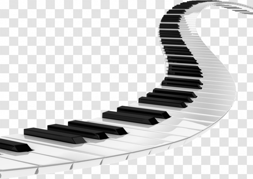 Digital Piano Musical Instruments Clip Art - Cartoon Transparent PNG