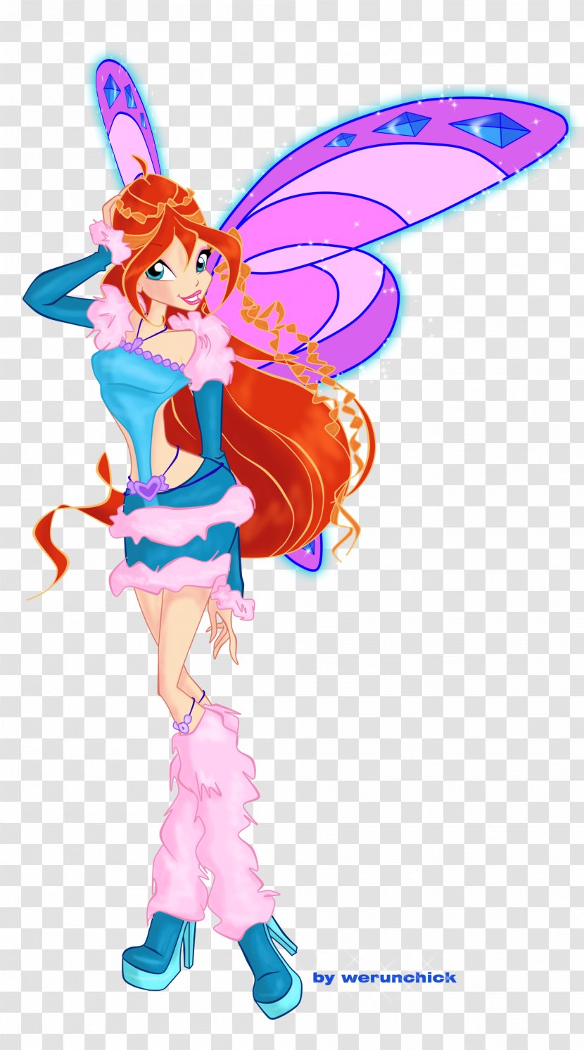 Bloom Flora Tecna Stella Musa - Flower - Winx Transparent PNG