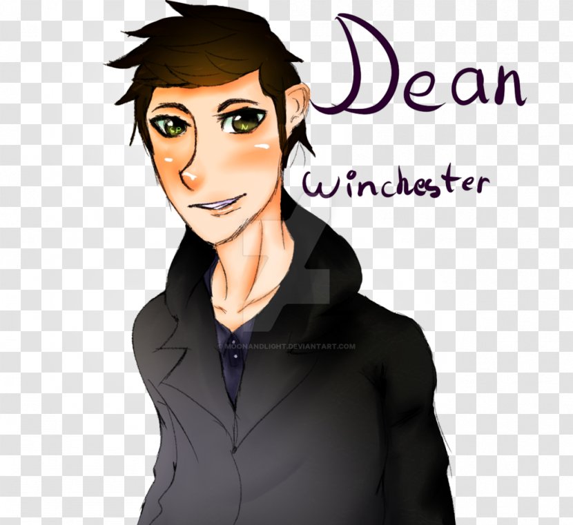 Neck Animated Cartoon - Dean Winchester Transparent PNG